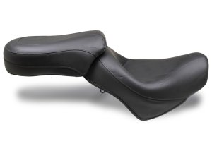 Honda VT750 Aero Two-Piece Motorcycle Seat - Mustang Motorcycle - Wide Touring - Black - `04-`21